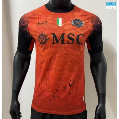 Camiseta futbol Versión Player Napoli Halloween Naranja 2025/26