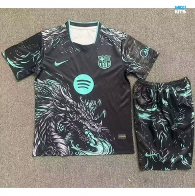 maxikits Camiseta de futbol Barcelona Niño dragón negro 2026/27