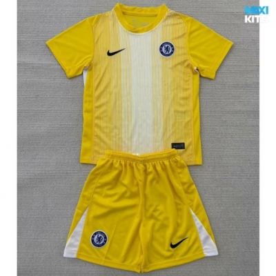 Camiseta futbol Chelsea Niño Portero Amarillo 2025/26