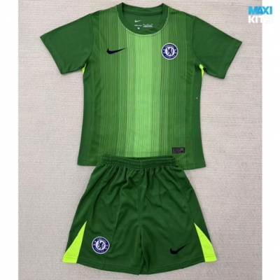 Camiseta futbol Chelsea Niño Portero Vert 2025/26