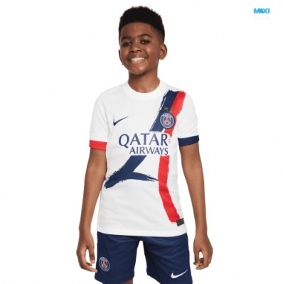 maxikits Camiseta de futbol PSG Niño Segunda 2025 2 estrellas