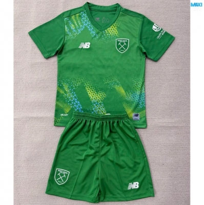 Maxikits Nuevas Camiseta de futbol West Ham United Niño Portero Verde 2026/27 por mayor