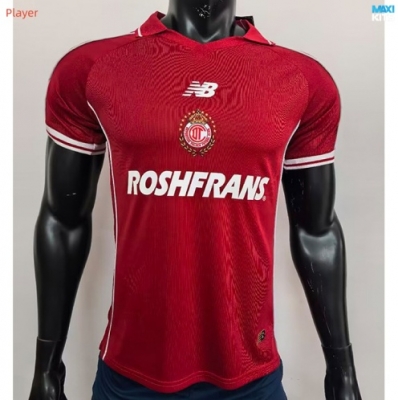 Maxikits Ofertas Camisetas futbol Versión Player Toluca Primera 2026/27 por mayor