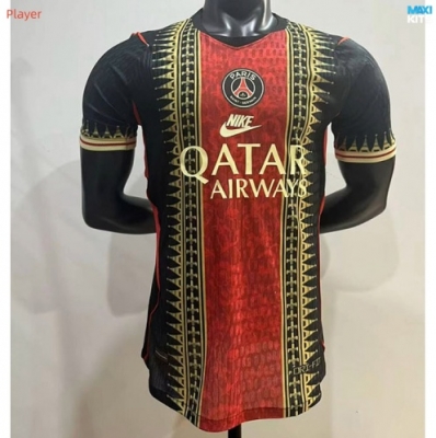 Maxikits Nuevas Camiseta futbol Versión Player PSG especial Negro/ Rojo 2026/27 por mayor