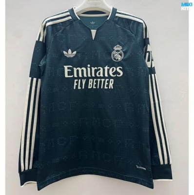 Maxikits Buscar Camiseta de futbol Real Madrid Segunda Manga Larga 2026/27 por mayor