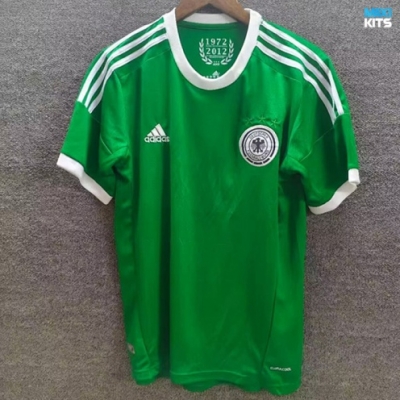 Camiseta futbol Retro Alemania Verde 2012