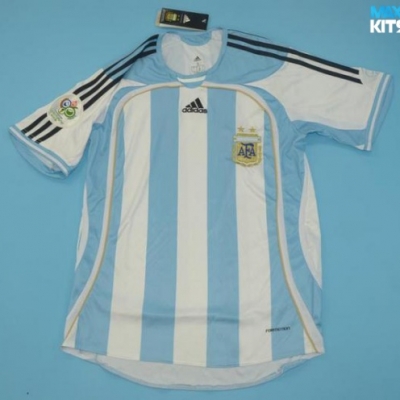 Camiseta futbol Retro Argentina Primera 2006