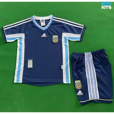 Camiseta futbol Retro Argentina Niño Segunda 1998