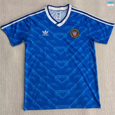 Maxikits Nuevas Camiseta de futbol Retro Estados Unidos Segunda 1988 por mayor