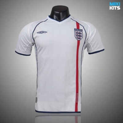 Camiseta futbol Retro Coupe du Monde Inglaterra Primera 2002