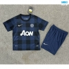 Camiseta futbol Retro Manchester United Niños Segunda 2013-14