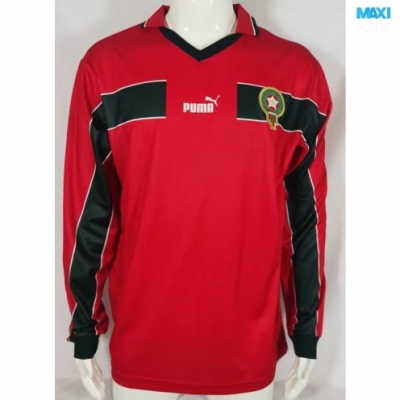 Camiseta futbol Retro Marruecos Tercera Manga Larga 1998