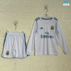 Camiseta futbol Retro Real Madrid Niño Primera Manga Larga 2017-18