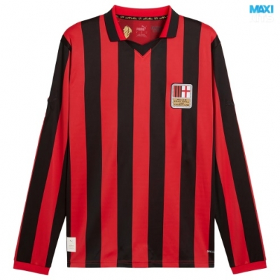 Camiseta futbol AC Milan 125 aniversario Manga Larga 2024/25