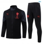 maxikits Chaqueta Chándal fútbol AC Milan 2026/27 Negro k4
