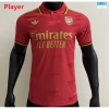 Camiseta futbol Versión Player Arsenal lapel Rojo 2025/26