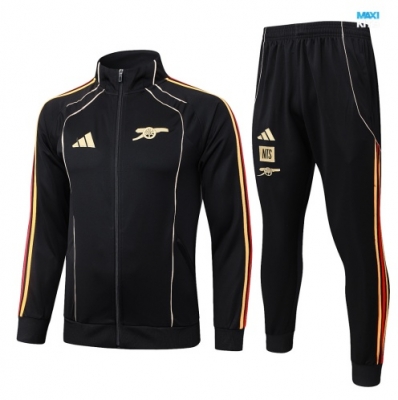 maxikits Chaqueta Chándal fútbol Arsenal 2026/27 Negro k39