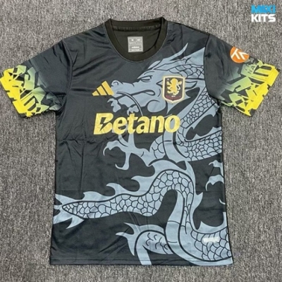 Camiseta futbol Aston Villa Training Negro 2025/26