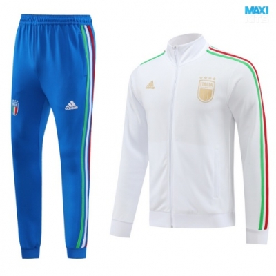 Chaqueta Chandal Italia 2024/25 Blanco