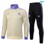 Chaqueta Chandal Real Madrid Niño 2025/26 albaricoque/negro/Violeta