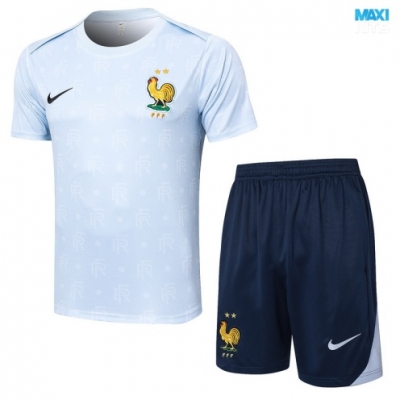 Camiseta futbol Francia + Pantalón Corto 2024/25 azul claro