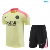Camiseta futbol Paris PSG + Pantalón Corto 2024/25 amarillo claro