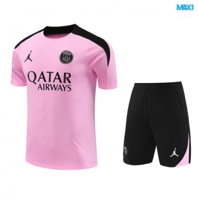 Camiseta futbol Paris PSG + Pantalón Corto 2024/25 rosa