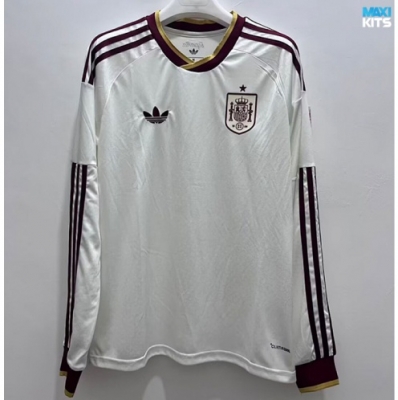 Camiseta de fútbol España Segunda Manga Larga 2026/27
