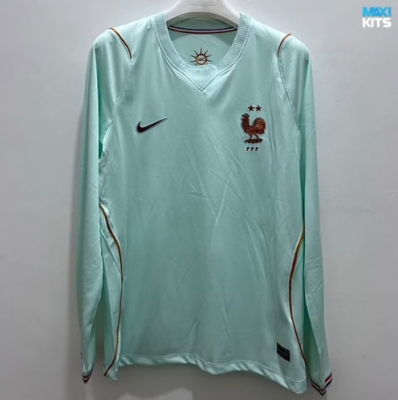 Camiseta de fútbol Francia Segunda Manga Larga 2026/27