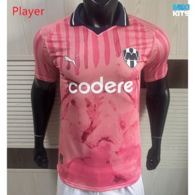 Camiseta futbol Versión Player Monterrey Rosa 2025/26