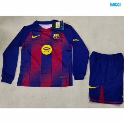 Camiseta futbol Barcelona Niño Primera Manga Larga 2025/26