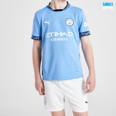Camiseta futbol Manchester City Niño Primera 2024/25