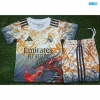 Camiseta futbol Real Madrid Niño Negro Dragons 2025/26