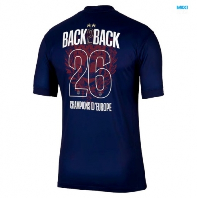 maxikits Camisetas de futbol PSG Primera 2 estrellas Campeones de Europa 2025