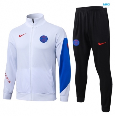 maxikits Chaqueta Chándal fútbol PSG Niño 2026/27 Blanco k276