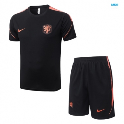 maxikits Camisetas de futbol Países Bajos + Pantalón Corto 2026/27 Negro
