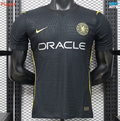 Camiseta de fútbol Versión Player Chelsea Negro 2026/27