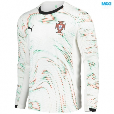 Camiseta futbol Portugal Segunda Manga Larga 2025/26