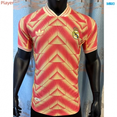 Camiseta futbol Versión Player Real Madrid naranja 2526