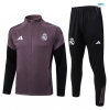 maxikits Chaqueta Chándal fútbol Real Madrid 2026/27 Gris/Púrpura k169