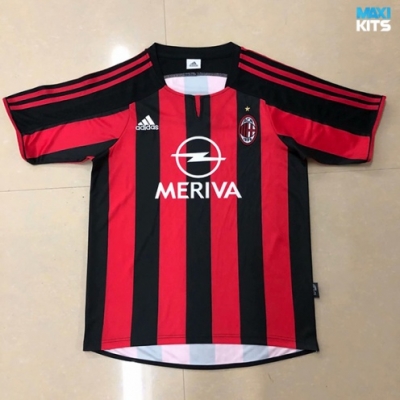 Camiseta futbol Retro AC Milan Primera 2003-04