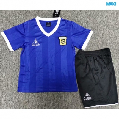 Camiseta futbol Retro Argentina Niño Segunda 1986