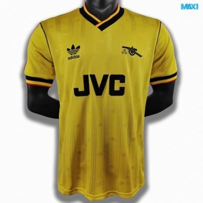 Camiseta futbol Retro Arsenal Amarillo 1986-88