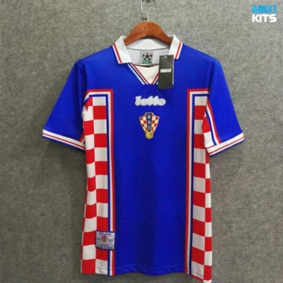 Camiseta futbol Retro Coupe du Monde Croacia Segunda 1998