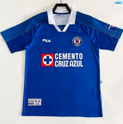 Maxikits Ofertas Camiseta de futbol Retro Cruz Azul Primera 2000-01 por mayor