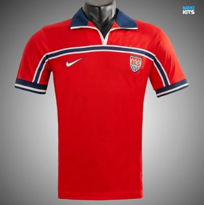 maxikits Camiseta futbol Retro Estados Unidos Segunda 1998