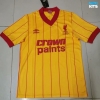 Camiseta futbol Retro Liverpool Liga de Campeones Amarillo 1981-84