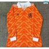 Camiseta futbol Retro Países Bajos Primera Manga Larga 1988