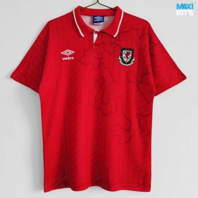 Camiseta futbol Retro Wales Primera 1992-94