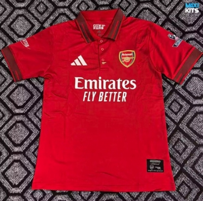 Camiseta futbol Arsenal Rojo 2025/26